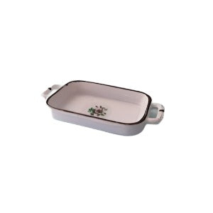 White Enamel Tray