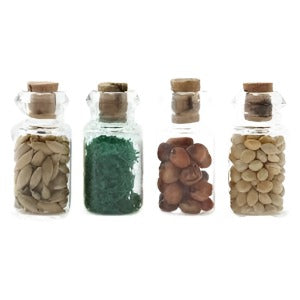 Spice Filled Jars 4pcs