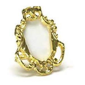 Small Oval Tabletop Picture Frame