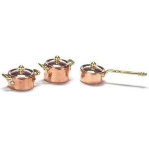 Copper Pan Set