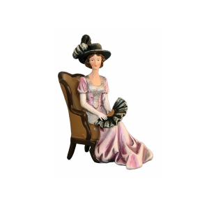 Sitting lady With Chair