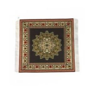 Square Black Rug