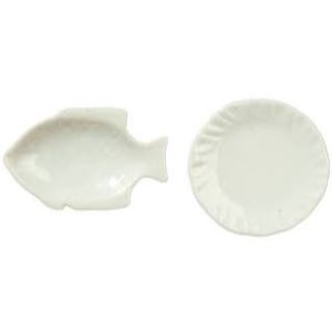 Ceramic Serving Plates 2pcs