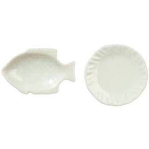 Ceramic Serving Plates 2pcs
