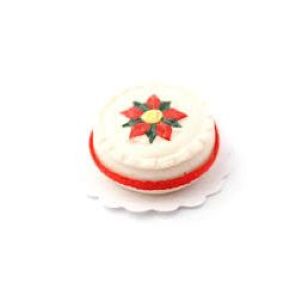 Decorated Christmas Cake