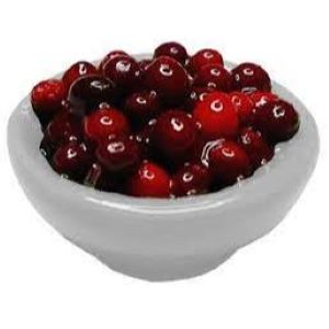 Cherries In A White Bowl
