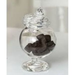 Chocolate Pieces In A Jar