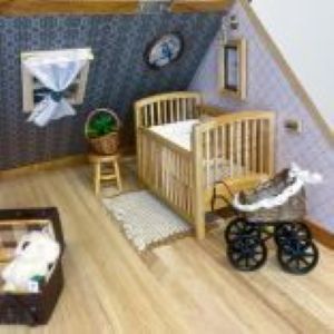 Small Cream & Natural hessian Rug