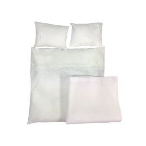 White Double Bedding Set