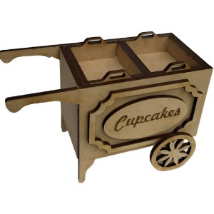 Cupcake Cart With Removeable Trays