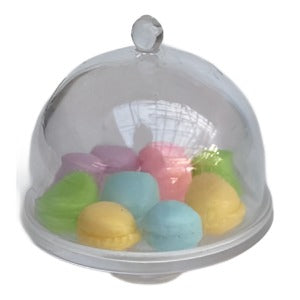 Cloche With Macarons