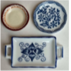Tray Bowl & Plate Set