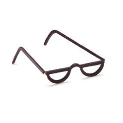 Black 1/2  Reading Glasses