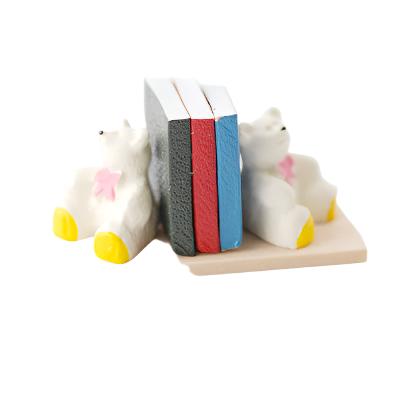 Teddy Bookends With Books