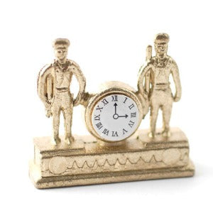 Ornate Clock With Soldiers