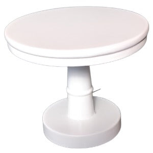 White Round table
