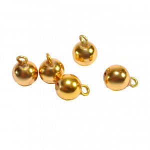 Gold Baubles pk5