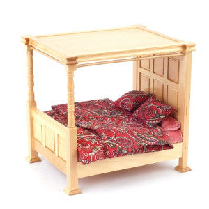 Oak Four poster Bed