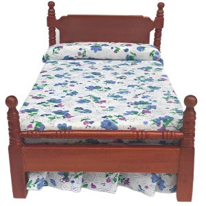 Single Bed Brown