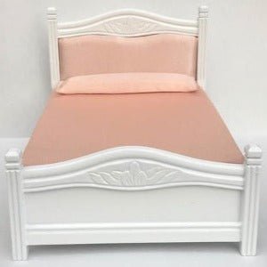 Double Bed White
