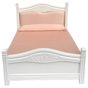 Double Bed White