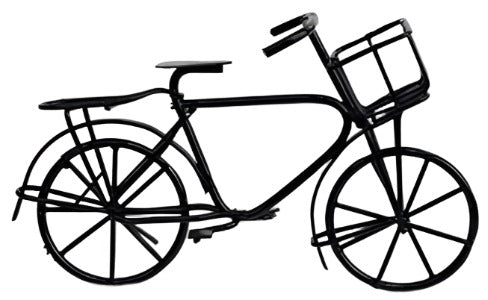 1:24 Scale Black Bike