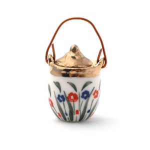 Floral Biscuit Barrel