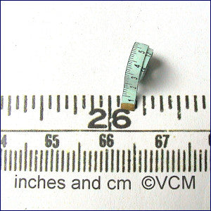High Detail Tiny Tape Measure Blue