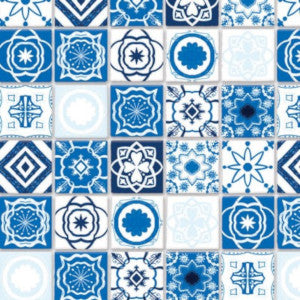 Embossed Mediterranean Tiles