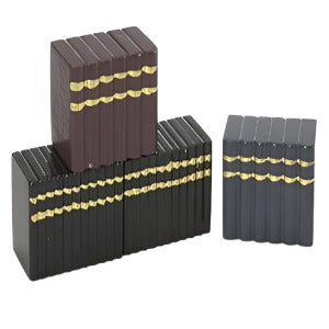 Wood Book Set 4 pcs