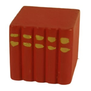 Small Red Block Of Books