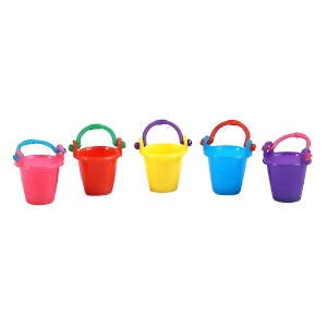 Plastic Buckets Set of 6