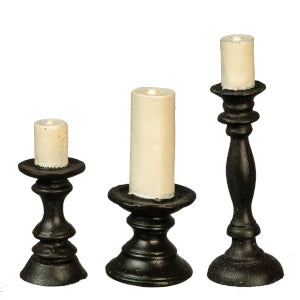 Candleholders set of 3