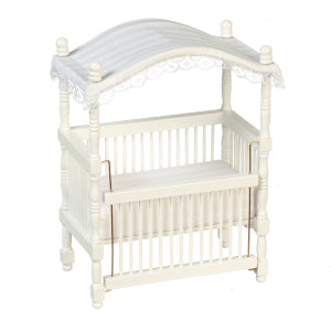 Canopy Crib White