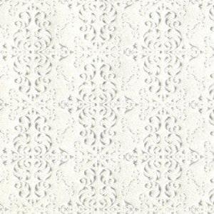 White Embossed Ceiling Paper