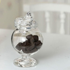 Chocolate Pieces In A Jar