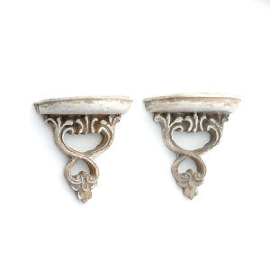 Decorative Shelf/Corbel Pair