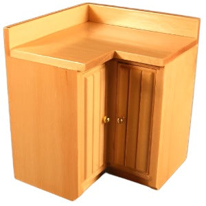 Oak Kitchen Corner Unit