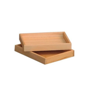 Small Wooden Tray PK2