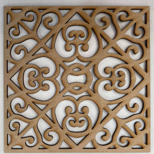 Laser Cut Square Screen Crowns