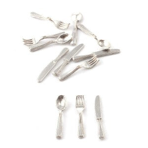 'Silver' Cutlery 4 Place Setting