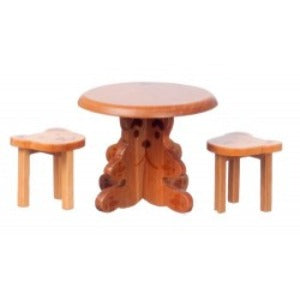Table And Bear Stools