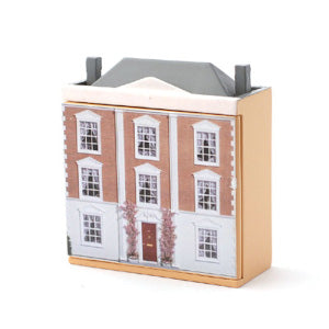 Miniature Wooden Montgomery House