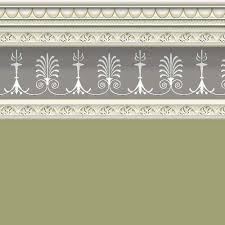 Sage Wallpaper With Border