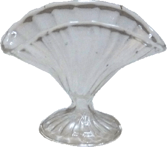 Glass Fan Vase