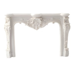 Carved Fireplace