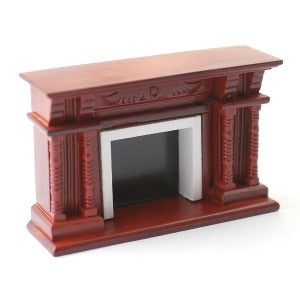 Mahogany Fireplace