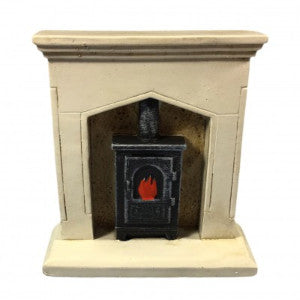 Fire Surround With Wood Burner