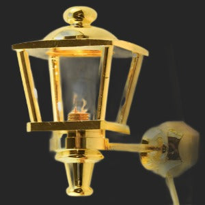 Brass Carriage Light