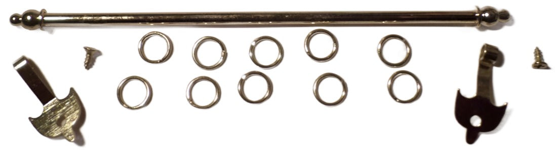 Extendable Curtain Rod Gold